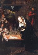 Geertgen Tot Sint Jans naissance du christ oil painting